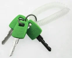 Knog Kabana Cable Lock 740mm Green -Oxford || XLC || Shimano Sales LK8028b