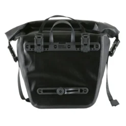 ETC Arid Waterproof Roll Top Pannier Bag Black