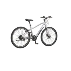 Lectro Adventurer 26 Inch Wheel Electric Bike Silver Single Gear