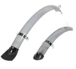 Sunnywheel Front Rear Mid Length Mudguard Set Smoke