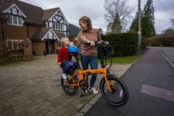 Estarli E20 Pro Electric Folding Bike Orange -Oxford || XLC || Shimano Sales New20kid20seat 2 2
