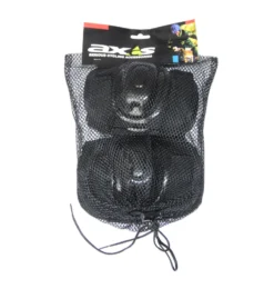 Axis Knee And Elbow Pads Set Black 7 Axis Knee And Elbow Pads Set Black -Oxford || XLC || Shimano Sales PD010M