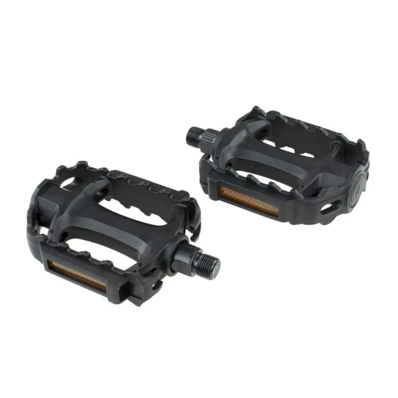 HF-839 9/16 Resin Platform Pedals Black 1 HF-839 9/16 Resin Platform Pedals Black