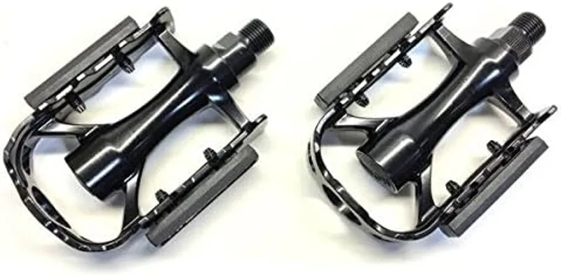 Xerama Flat Platform 9/16 Alloy Pedals Black 1 Xerama Flat Platform 9/16 Alloy Pedals Black