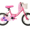Salcano Cherry 14 Inch Wheel Kids Bike Pink And White