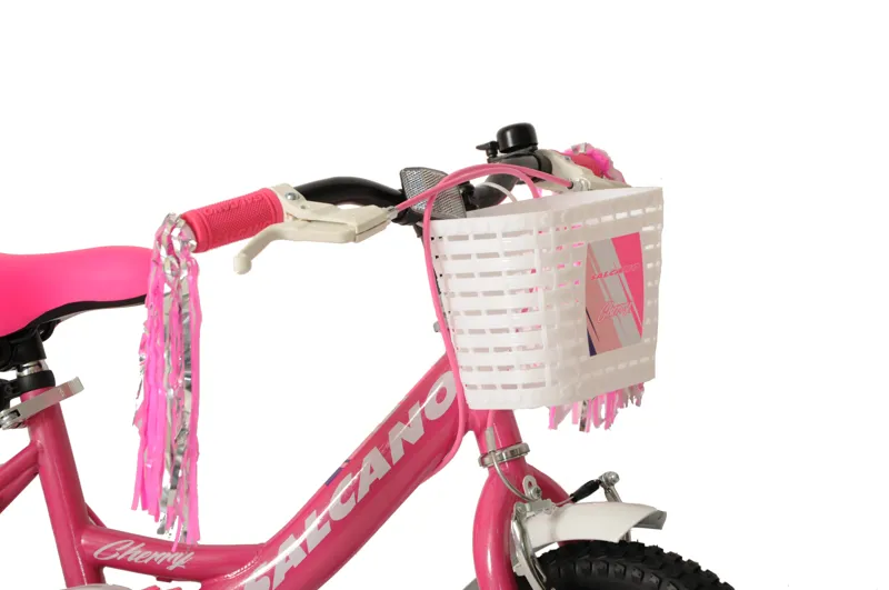 Salcano Cherry 14 Inch Wheel Kids Bike Pink And White 7 Salcano Cherry 14 Inch Wheel Kids Bike Pink And White - Image 7