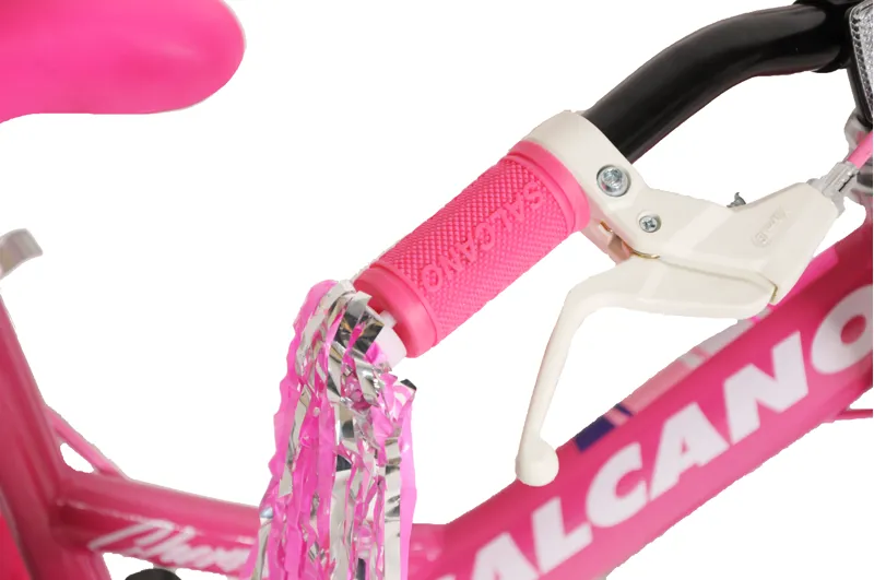 Salcano Cherry 14 Inch Wheel Kids Bike Pink And White 4 Salcano Cherry 14 Inch Wheel Kids Bike Pink And White - Image 4
