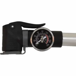 Alloy Mini Pump With Pressure Gauge Silver -Oxford || XLC || Shimano Sales PUA652a