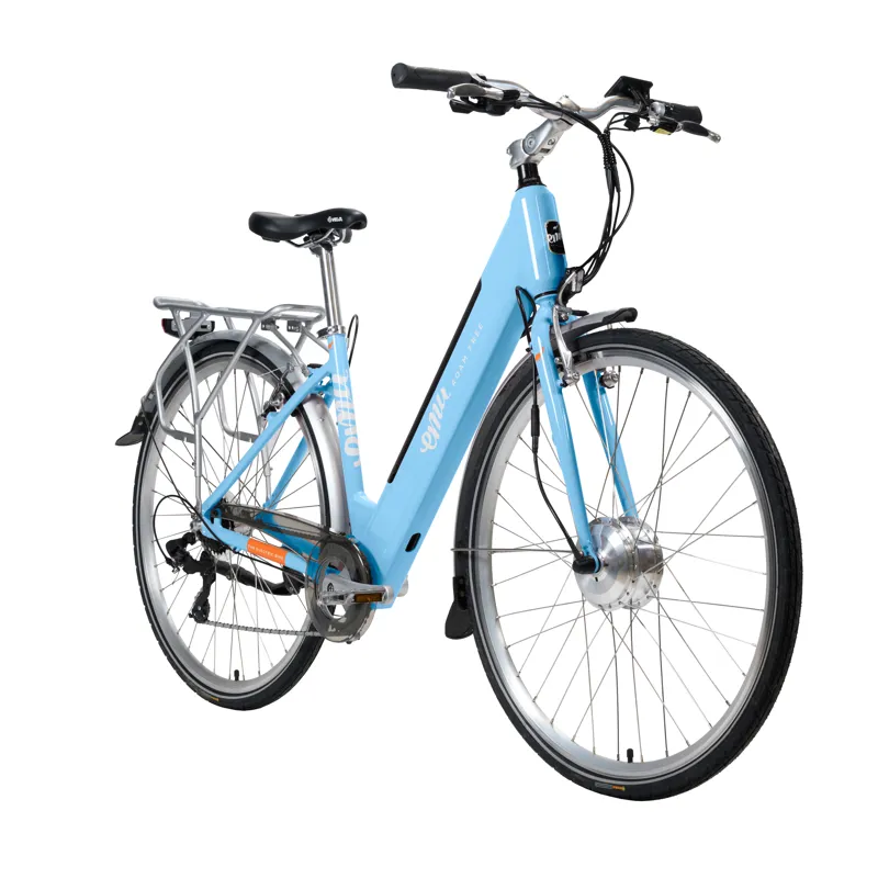 Emu Roam Step Through 700c Wheel Electric Bike Light Blue 1 Emu Roam Step Through 700c Wheel Electric Bike Light Blue