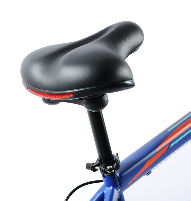 Ammaco Comfort Saddle With Reflector Black 3 Ammaco Comfort Saddle With Reflector Black - Image 3