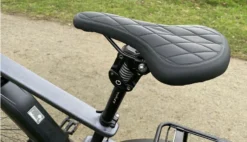 Velo Diamond Padded Saddle Black -Oxford || XLC || Shimano Sales SA6422