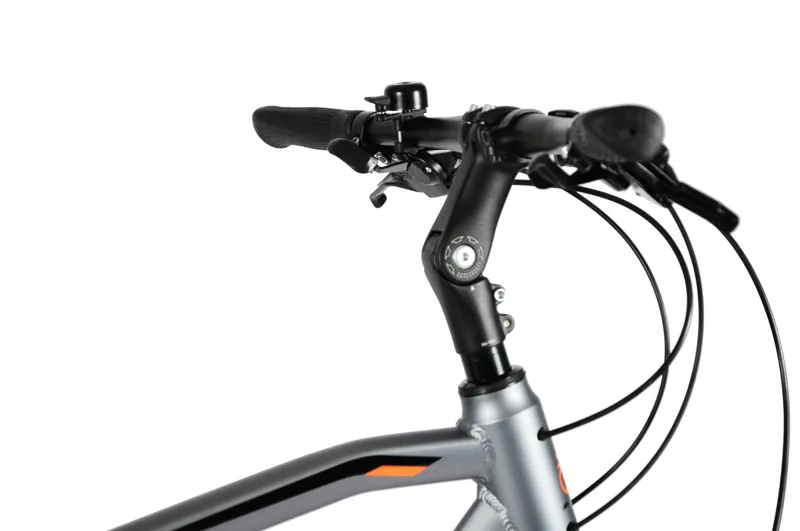 Salcano Istanbul Commuter Hybrid Bike Grey 9 Salcano Istanbul Commuter Hybrid Bike Grey - Image 9