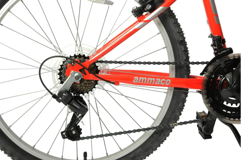 Ammaco Evade Mountain Bike Red 2 Ammaco Evade Mountain Bike Red - Image 2