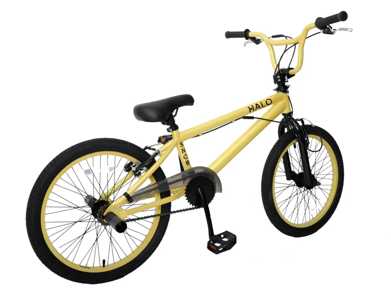 Snob Halo BMX 20 Inch Wheel Kids Bike Gold 2 Snob Halo BMX 20 Inch Wheel Kids Bike Gold - Image 2