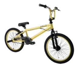 Snob Halo BMX 20 Inch Wheel Kids Bike Gold