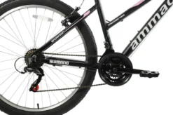 Ammaco Snowdon 24 Inch Wheel Kids Mountain Bike Black And Pink -Oxford || XLC || Shimano Sales SNOWDON202202