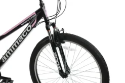 Ammaco Snowdon 24 Inch Wheel Kids Mountain Bike Black And Pink -Oxford || XLC || Shimano Sales SNOWDON203202
