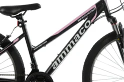 Ammaco Snowdon 24 Inch Wheel Kids Mountain Bike Black And Pink -Oxford || XLC || Shimano Sales SNOWDON204202