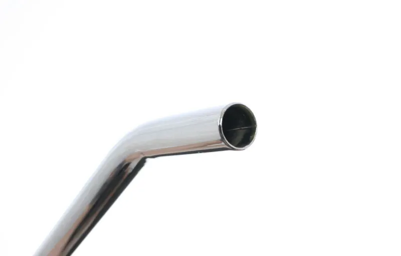 BMX Layback 22.2mm Seatpost Chrome 1 BMX Layback 22.2mm Seatpost Chrome