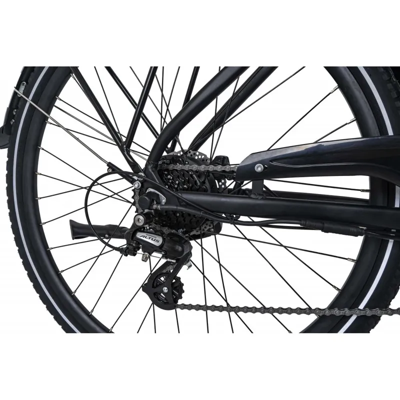 Dawes Spire 1.0 Hybrid Electric Bike Black 5 Dawes Spire 1.0 Hybrid Electric Bike Black - Image 5