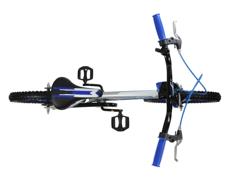 Ammaco Storm 20 Inch Wheel Kids Bike Silver 2 Ammaco Storm 20 Inch Wheel Kids Bike Silver - Image 2