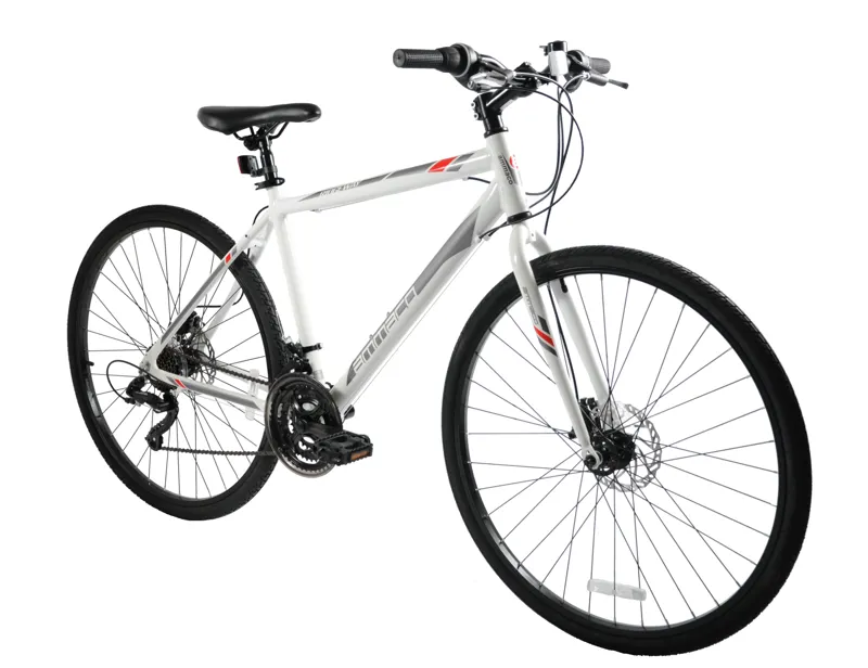 Ammaco Ridgeway Sports Hybrid Bike White 9 Ammaco Ridgeway Sports Hybrid Bike White - Image 9