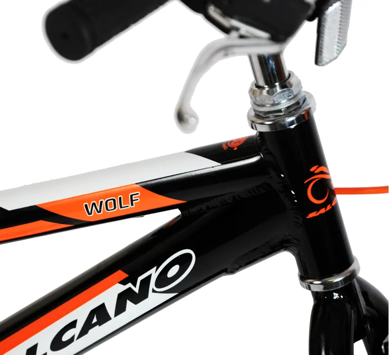 Salcano Wolf 20 Inch Kids Bike Black Orange 7 Salcano Wolf 20 Inch Kids Bike Black Orange - Image 7