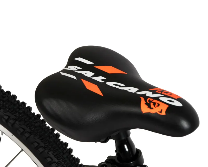 Salcano Wolf 20 Inch Kids Bike Black Orange 5 Salcano Wolf 20 Inch Kids Bike Black Orange - Image 5