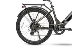 Ampere Deluxe Step Through 26 Inch Wheel Electric Bike Grey -Oxford || XLC || Shimano Sales ampere20grey20g
