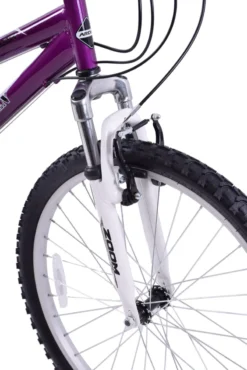 Arden Mountaineer 24 Inch Wheel Kids Mountain Bike Purple 9 Arden Mountaineer 24 Inch Wheel Kids Mountain Bike Purple -Oxford || XLC || Shimano Sales arden mountaineer purple 24 3