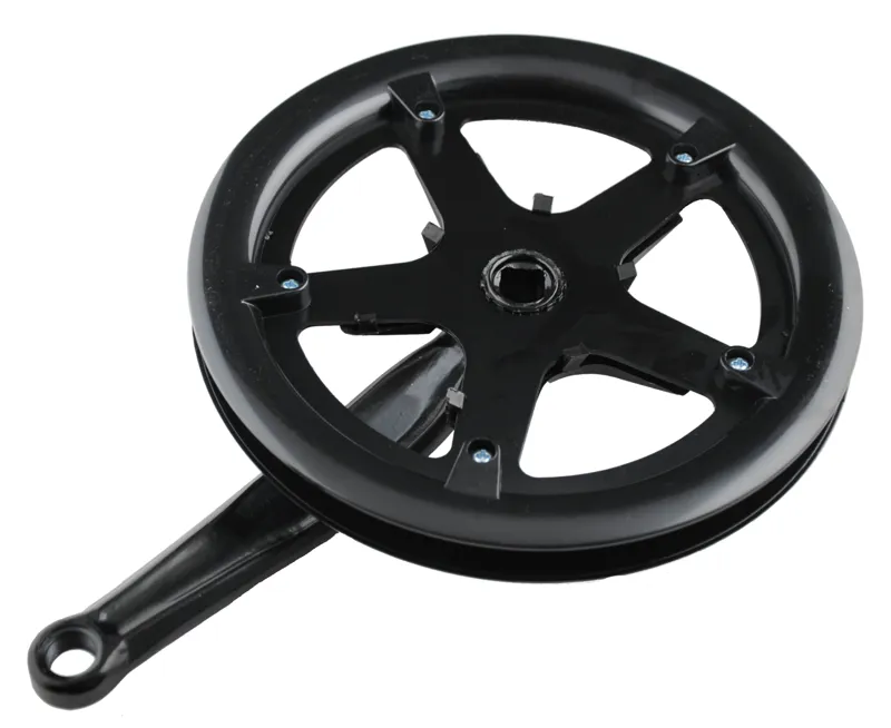 Crankset 46T X 170mm With Guard Black 5 Crankset 46T X 170mm With Guard Black - Image 5