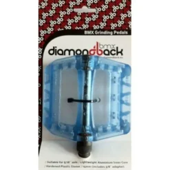 Diamondback Glow In The Dark UV Pedals Blue