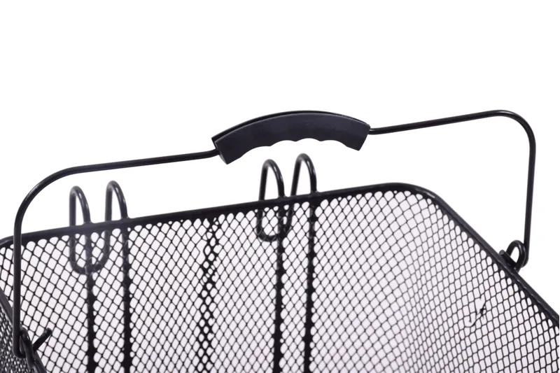 Large Wire Mesh Hook On Basket 1 Large Wire Mesh Hook On Basket