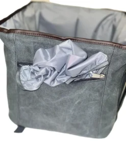 New Looxs Front Carrier Bag Grey 30L -Oxford || XLC || Shimano Sales bs4016