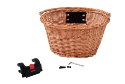 Ammaco Oval Wicker Front Basket -Oxford || XLC || Shimano Sales bs515e