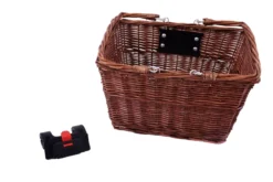Ammaco Square Front Wicker Basket -Oxford || XLC || Shimano Sales bs517d