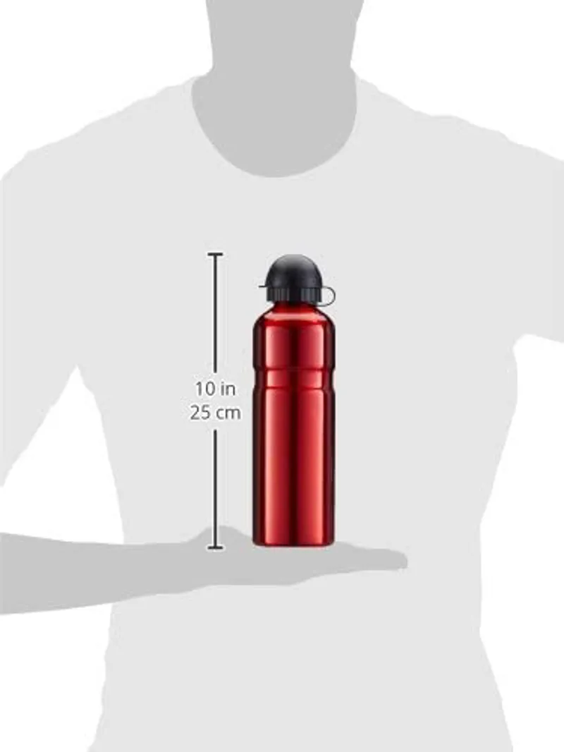 Mighty 750ml Alloy Water Bottle Red 1 Mighty 750ml Alloy Water Bottle Red