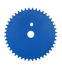 BMX One Piece Crank Chainring 44T Blue