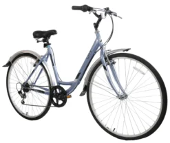 Professional City Commuter Hybrid Bike Blue