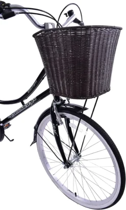 Ammaco Classique 24 Inch Wheel Kids Dutch Bike Black -Oxford || XLC || Shimano Sales classique202420blackD