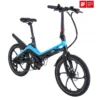 Li-Fe Flo Electric Folding Bike Blue