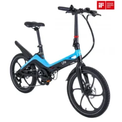 Li-Fe Flo Electric Folding Bike Blue
