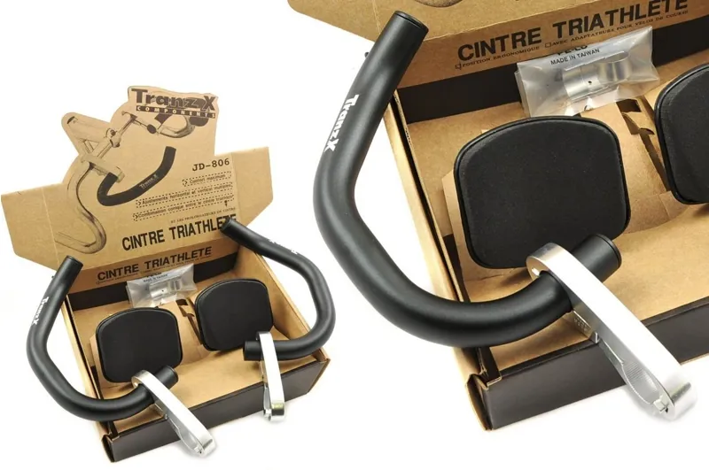 Tranz X Triathlon Handlebars Alloy Black 4 Tranz X Triathlon Handlebars Alloy Black - Image 4