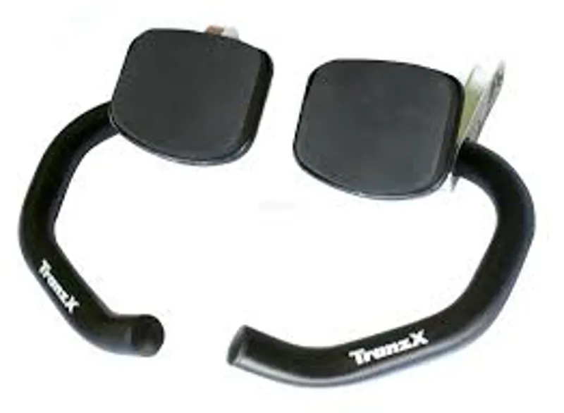 Tranz X Triathlon Handlebars Alloy Black 1 Tranz X Triathlon Handlebars Alloy Black