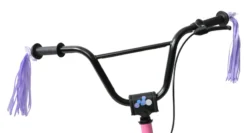 R2 Handlebar Fabric Streamers Purple