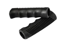 Ribbed Schwinn Style Handlebar Grips Black