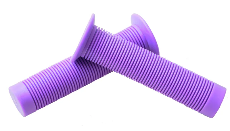 X-Rated Ribbed BMX Grips Purple 3 X-Rated Ribbed BMX Grips Purple - Image 3