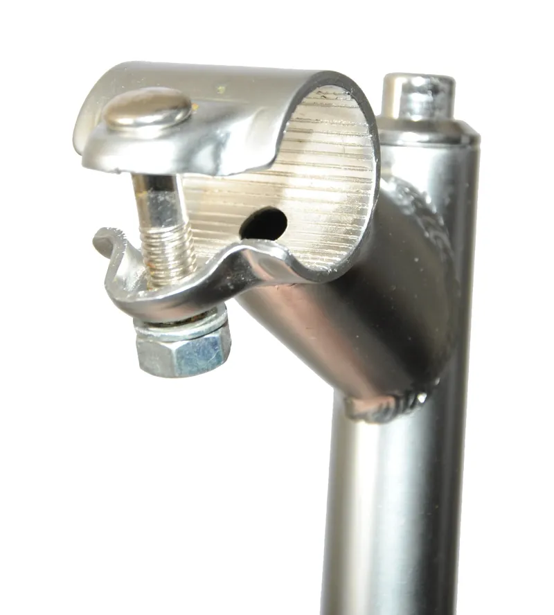 Handlebar Quill Stem 22.2mm Forks Silver 3 Handlebar Quill Stem 22.2mm Forks Silver - Image 3