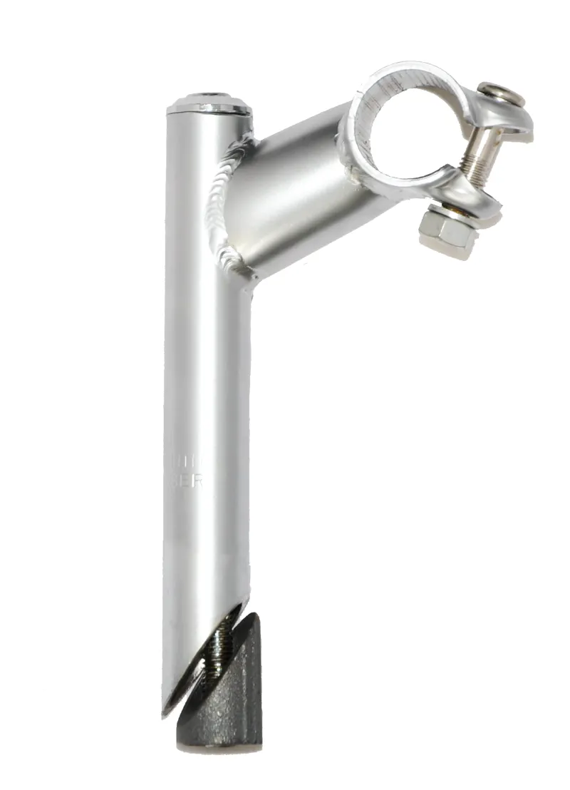 Handlebar Quill Stem 22.2mm Forks Silver 2 Handlebar Quill Stem 22.2mm Forks Silver - Image 2