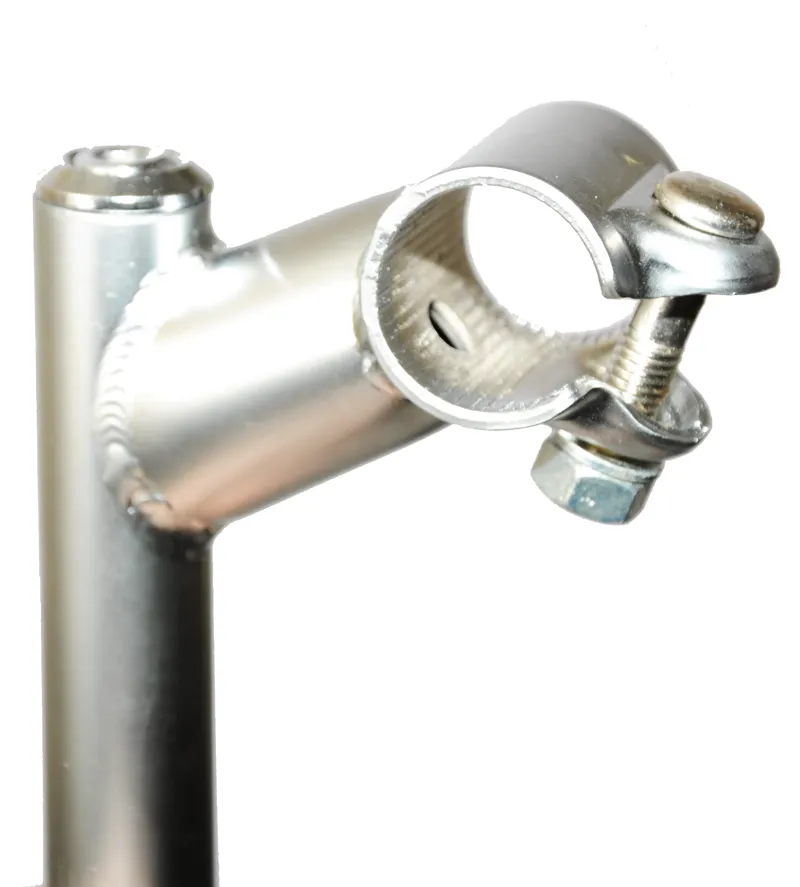 Handlebar Quill Stem 22.2mm Forks Silver 1 Handlebar Quill Stem 22.2mm Forks Silver